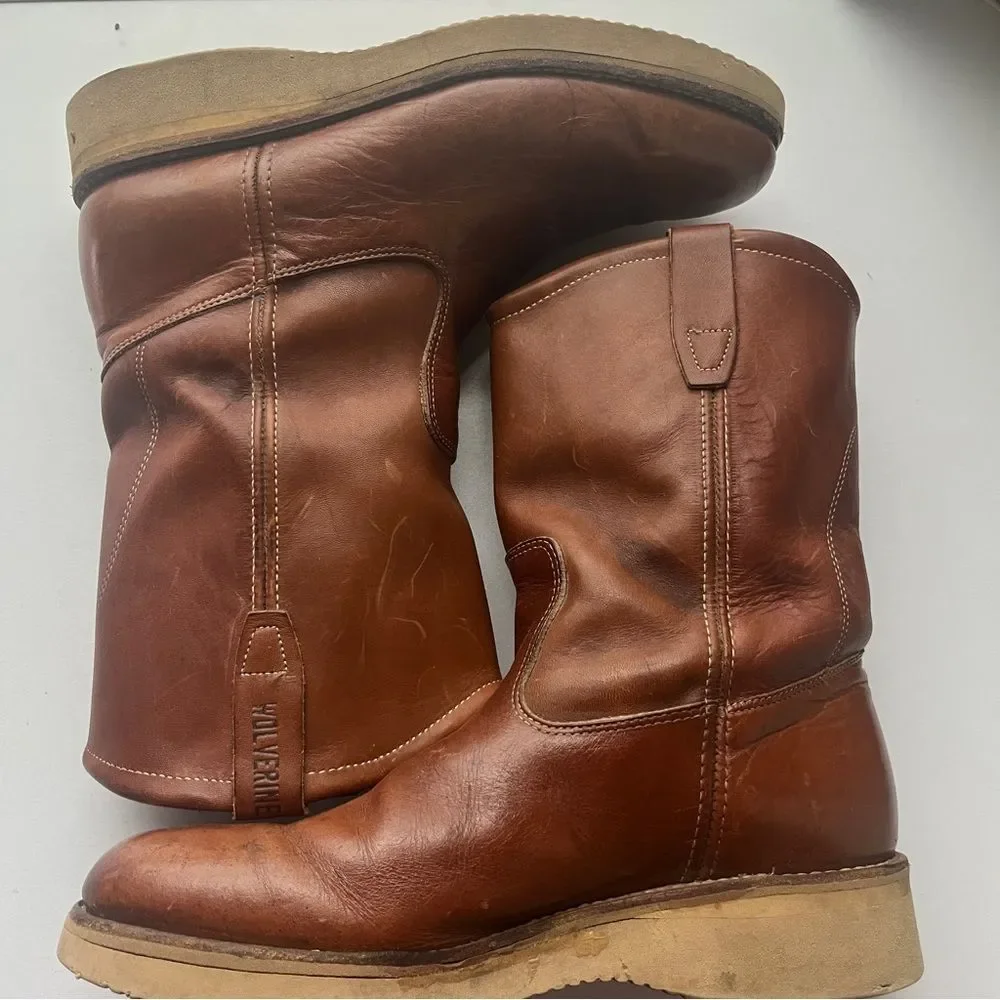 Men's Brown Leather Boots